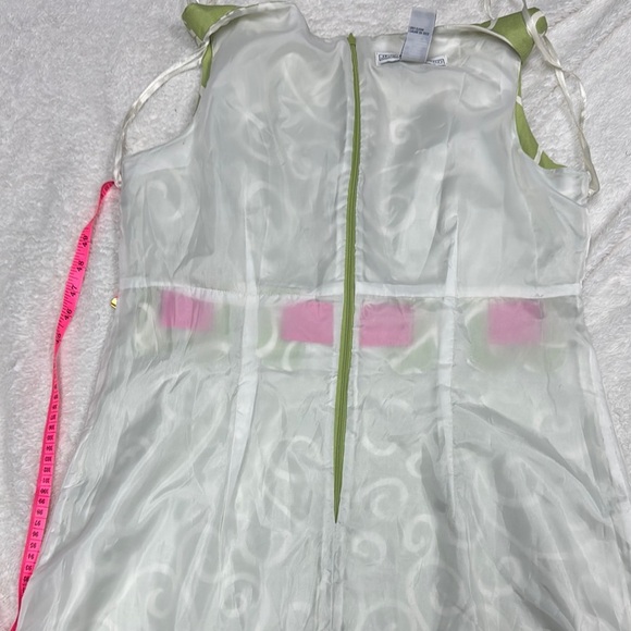 Jessica Howard Green Sleeveless A-Line Dress - Picture 8 of 9